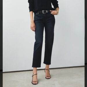 AYR The Stance cropped jean, Ace of Spades wash, 34, EUC